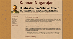 Desktop Screenshot of kannan.in